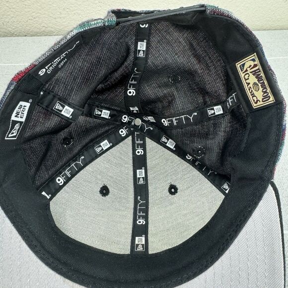 New Era 9Fifty San Antonio Spurs NBA Snapback Flat Brim Knit Cap Hat Unisex OS main image 5